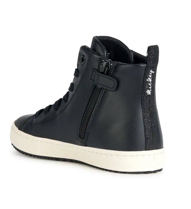 chaussures a lacets - Chaussures à lacets - junior fille - Synthétique - Noir - Geox