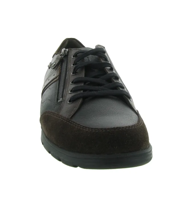 chaussures a lacets - Confort et décontracté - homme - Cuir - Marron - Mephisto