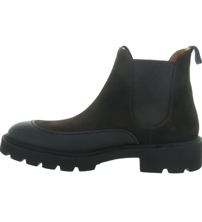chaussures a lacets - Confort et décontracté - homme - Cuir - Marron - Calce