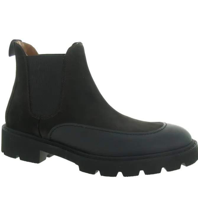 chaussures a lacets - Confort et décontracté - homme - Cuir - Marron - Calce