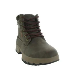 chaussures a lacets - Confort et décontracté - homme - Synthétique - Marron - Kimberfeel