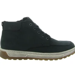 chaussures a lacets - Confort et décontracté - homme - Cuir - Bleu Marine - Rieker