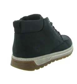 chaussures a lacets - Confort et décontracté - homme - Cuir - Bleu Marine - Rieker