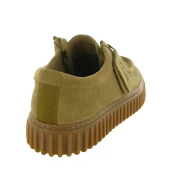 chaussures a lacets - Confort et décontracté - homme - Cuir - Beige - Clarks