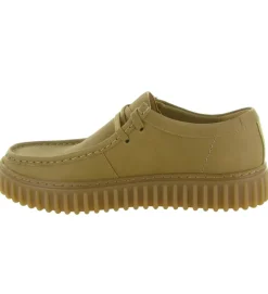 chaussures a lacets - Confort et décontracté - homme - Cuir - Beige - Clarks