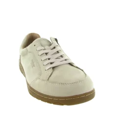 chaussures a lacets - Confort et décontracté - homme - Cuir - Beige - Rieker