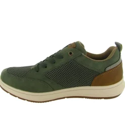 chaussures a lacets - Confort et décontracté - homme - Synthétique - Kaki - Rieker