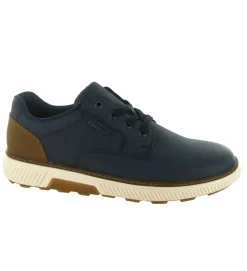 chaussures a lacets - Confort et décontracté - homme - Synthétique - Bleu - Rieker