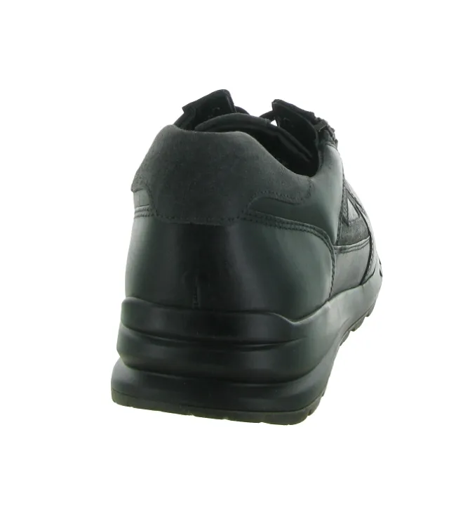 chaussures a lacets - Confort et décontracté - homme - Cuir - Noir - Mephisto