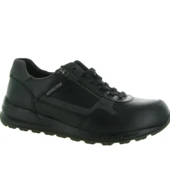 chaussures a lacets - Confort et décontracté - homme - Cuir - Noir - Mephisto