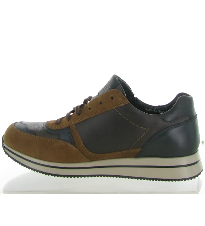 chaussures a lacets - Confort et décontracté - homme - Cuir - Marron - Mephisto