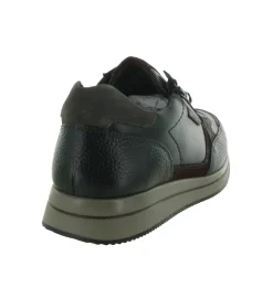 chaussures a lacets - Confort et décontracté - homme - Cuir - Noir - Mephisto