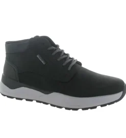 chaussures a lacets - Confort et décontracté - homme - Cuir - Noir - Rieker