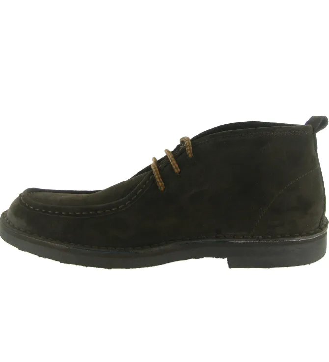 chaussures a lacets - Confort et décontracté - homme - Nubuck - Marron - Kebo