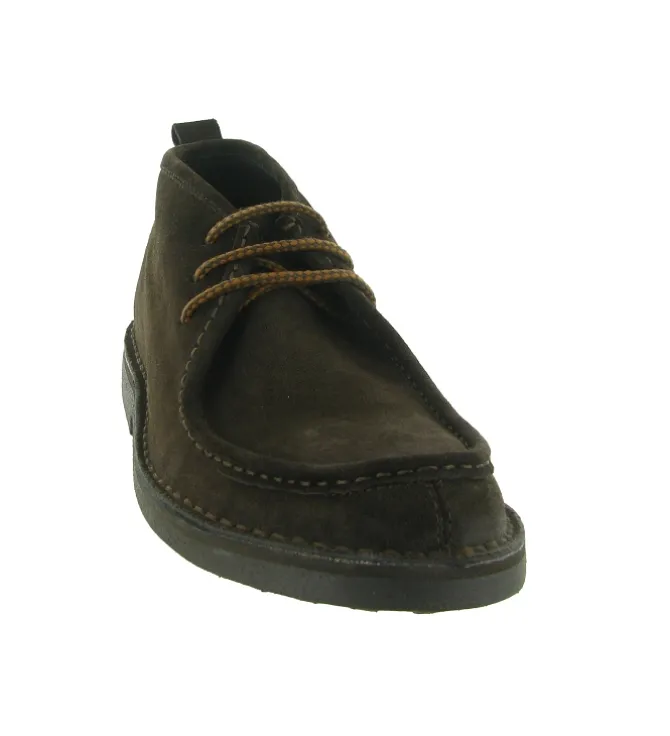chaussures a lacets - Confort et décontracté - homme - Nubuck - Marron - Kebo