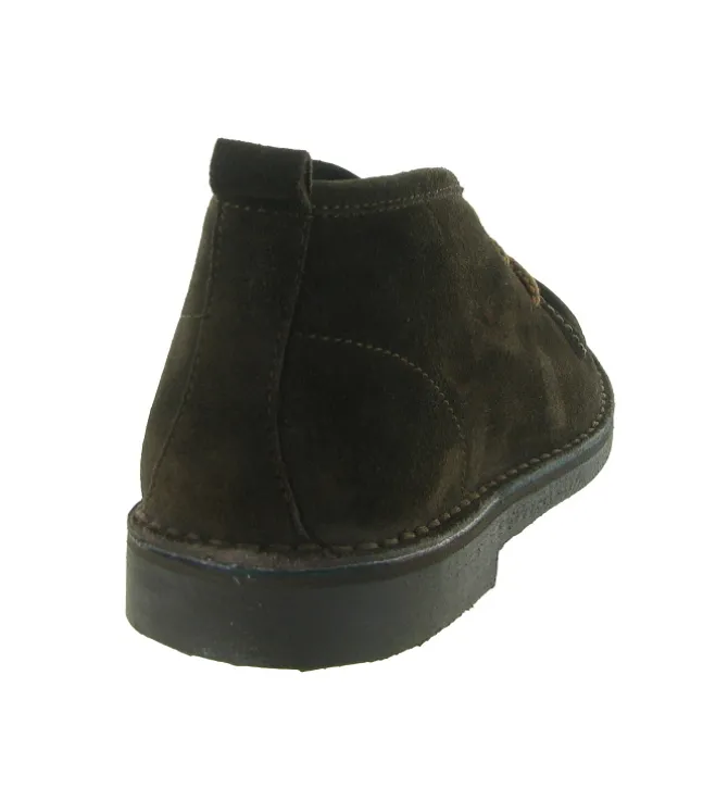chaussures a lacets - Confort et décontracté - homme - Nubuck - Marron - Kebo