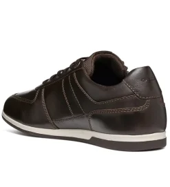 chaussures a lacets - Confort et décontracté - homme - Toile - Marron - Geox