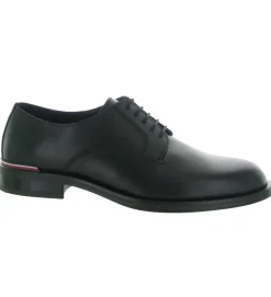 chaussures a lacets - Cérémonie - homme - Cuir - Noir - Tommy hilfiger
