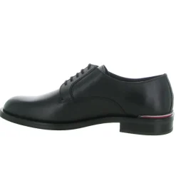 chaussures a lacets - Cérémonie - homme - Cuir - Noir - Tommy hilfiger