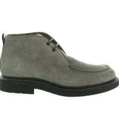 chaussures a lacets - Cérémonie - homme - Nubuck - Gris - Heschung