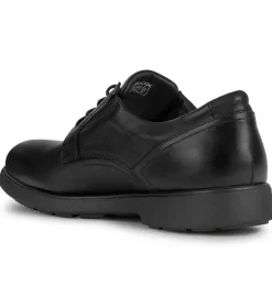 chaussures a lacets - Cérémonie - homme - Cuir - Noir - Geox