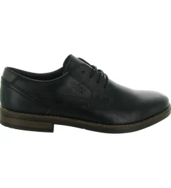 chaussures a lacets - Cérémonie - homme - Synthétique - Noir - Rieker