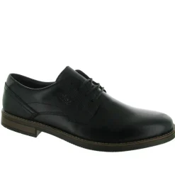 chaussures a lacets - Cérémonie - homme - Synthétique - Noir - Rieker
