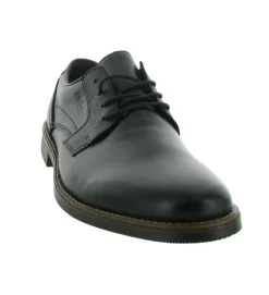 chaussures a lacets - Cérémonie - homme - Synthétique - Noir - Rieker