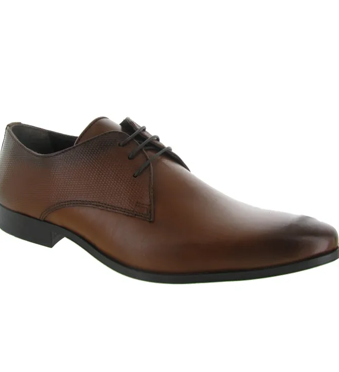 chaussures a lacets - Cérémonie - homme - Cuir - Marron - Nicola benson franzini