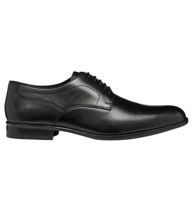 chaussures a lacets - Cérémonie - homme - Cuir - Noir - Geox