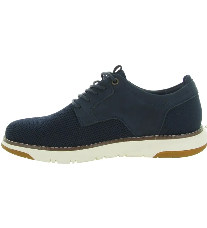 chaussures a lacets - Cérémonie - homme - Textile - Bleu Marine - Schmoove
