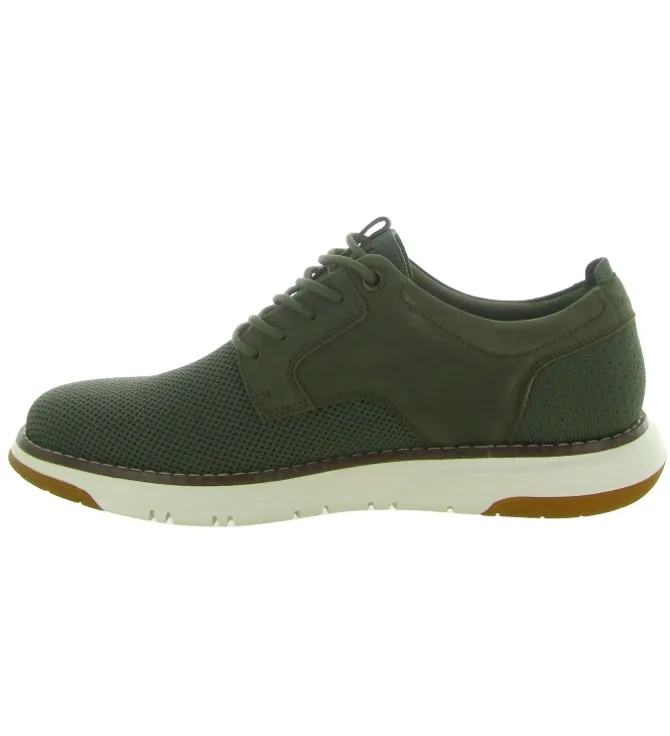 chaussures a lacets - Cérémonie - homme - Textile - Kaki - Schmoove
