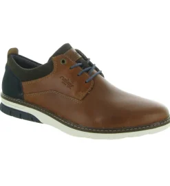 chaussures a lacets - Cérémonie - homme - Cuir - Marron - Rieker