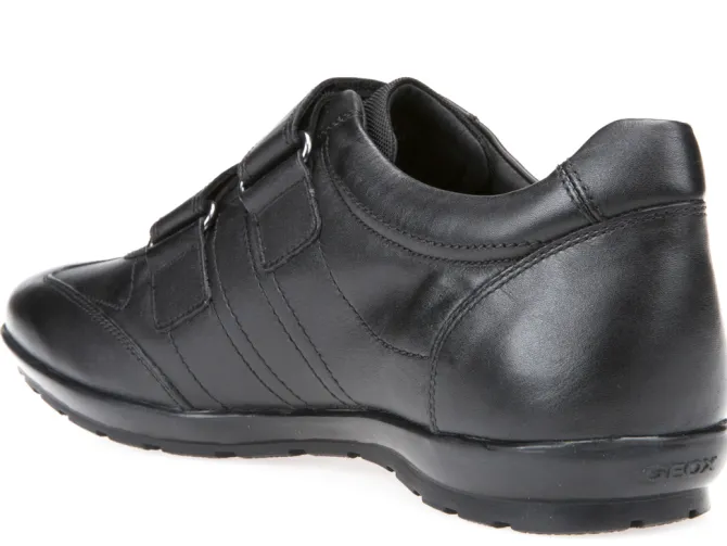 chaussures a lacets - Cérémonie - homme - Cuir - Noir - Geox