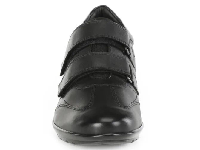 chaussures a lacets - Cérémonie - homme - Cuir - Noir - Geox