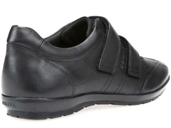 chaussures a lacets - Cérémonie - homme - Cuir - Noir - Geox
