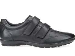 chaussures a lacets - Cérémonie - homme - Cuir - Noir - Geox