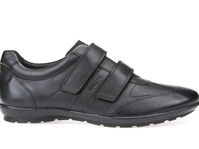 chaussures a lacets - Cérémonie - homme - Cuir - Noir - Geox