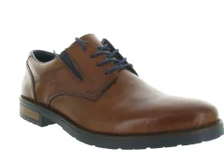 chaussures a lacets - Cérémonie - homme - Cuir - Marron - Rieker