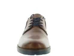 chaussures a lacets - Cérémonie - homme - Cuir - Marron - Rieker