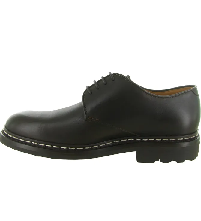 chaussures a lacets - Cérémonie - homme - Cuir - Marron - Heschung