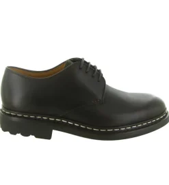 chaussures a lacets - Cérémonie - homme - Cuir - Marron - Heschung
