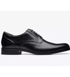 chaussures a lacets - Cérémonie - homme - Cuir - Noir - Clarks