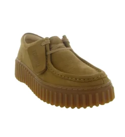chaussures a lacets - Derby - femme - Nubuck - Marron - Clarks