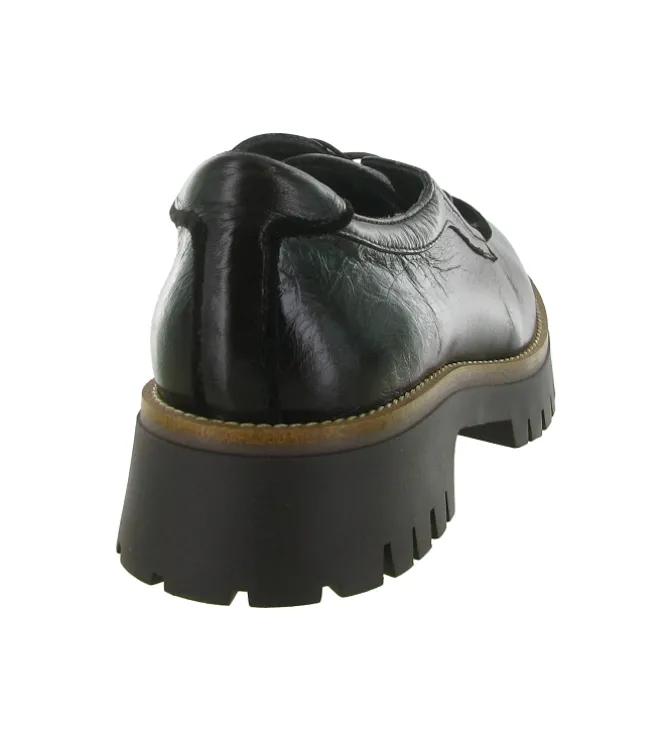 chaussures a lacets - Derby - femme - Cuir - Marron - Softwaves