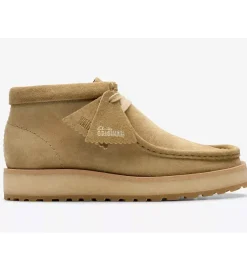 chaussures a lacets - Derby - femme - Cuir - Beige - Clarks