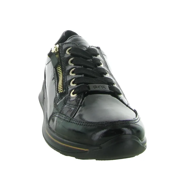 chaussures a lacets - Derby - femme - Cuir - Noir - Ara