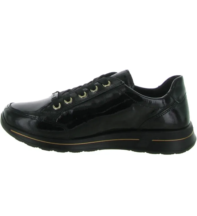 chaussures a lacets - Derby - femme - Cuir - Noir - Ara