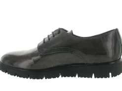 chaussures a lacets - Derby - femme - Cuir - Marron - Luparense srl