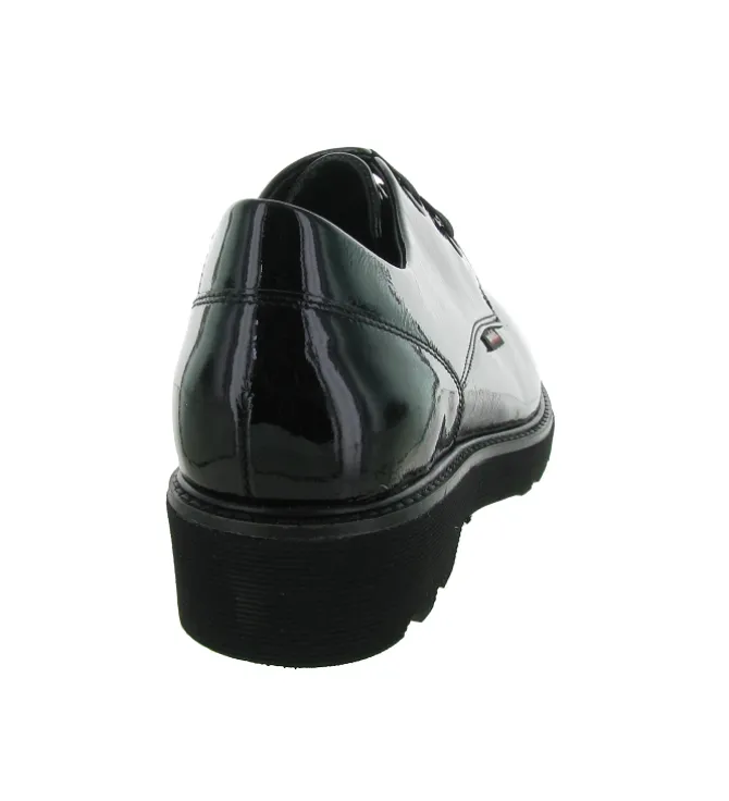 chaussures a lacets - Derby - femme - Cuir - Noir - Mephisto